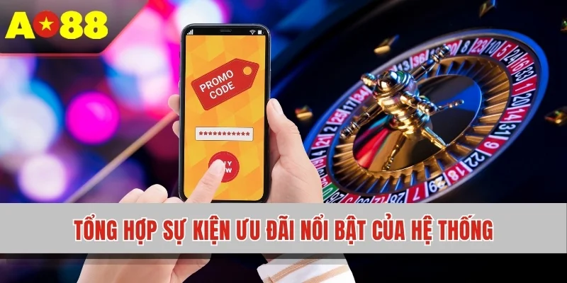 Tổng hợp sự kiện ưu đãi nổi bật của hệ thống